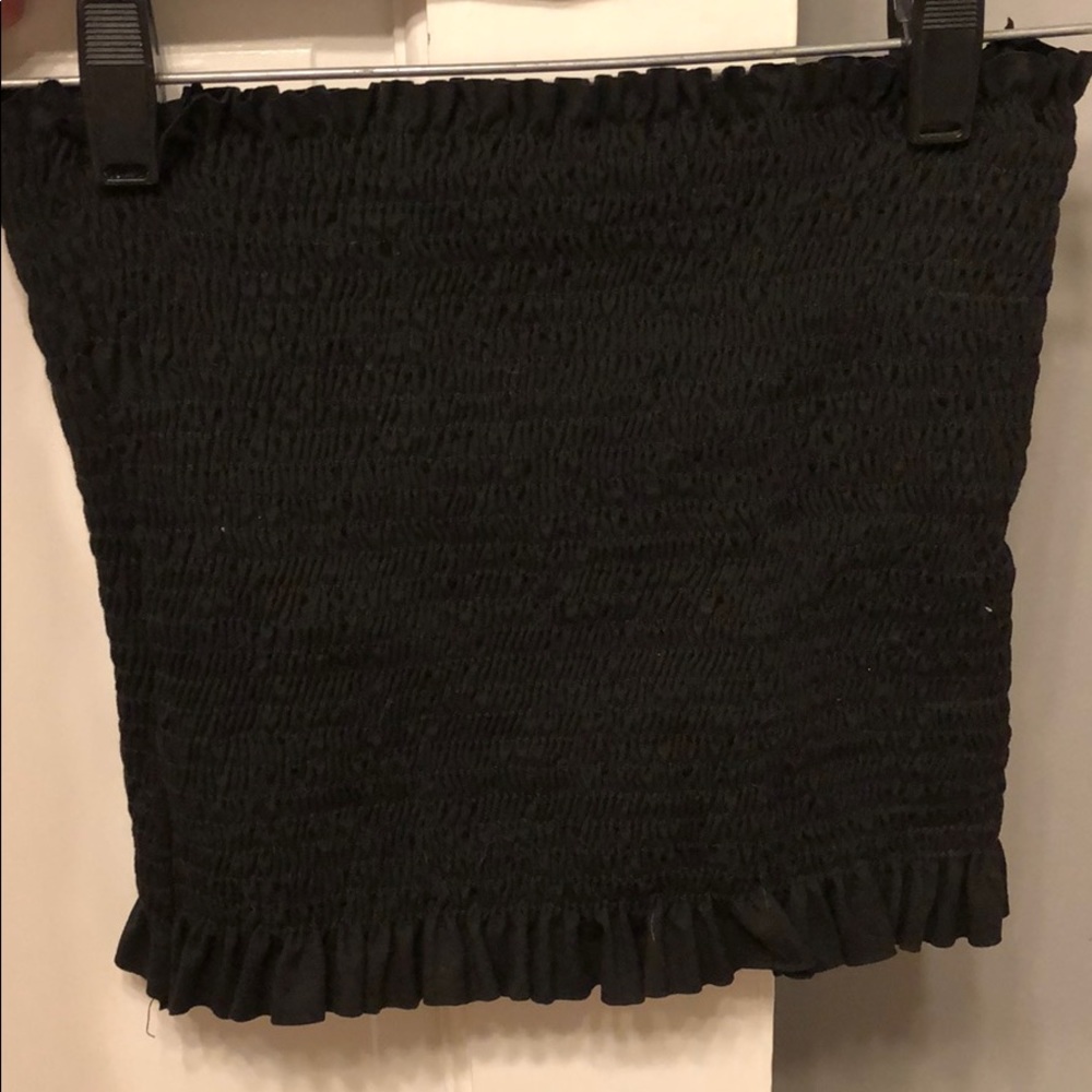 Black tube top